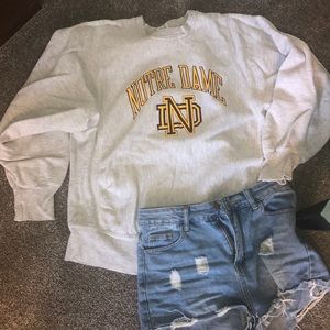 Vintage Norte Dame Crew Neck